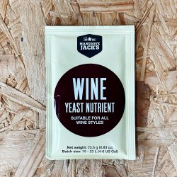 Mangrove Jacks Wine Yeast Nutrient - 23.5g Treat up to 23 Litres - Brewbitz Homebrew Shop