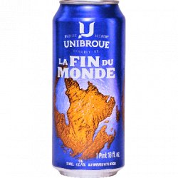 Unibroue Brewery Unibroue La Fin Du Monde - Half Time