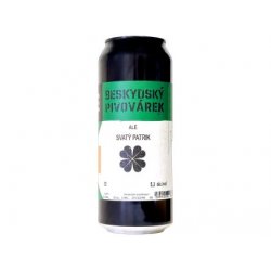 Beskydský pivovárek - 12°Svatý Patrik 0,5l plech 5,3% alc. - Beer Butik