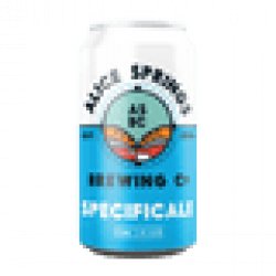 Alice Springs Brewing Co Specific Ale 375ml Can - Beer Cartel