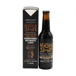 HORIZONT Brewing - Night Shift Vintage (2024) - Russian Imperial Stout Aged in Bourbon Barrels with Chocolate & Coffee - Bierloods22