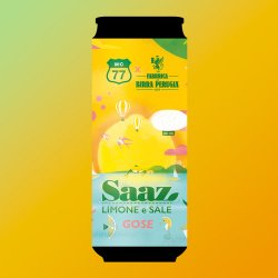 MC77 Birrificio Artigianale Saaz Limone e Sale (lattina da 33 cl) - MC77 Birrificio Artigianale