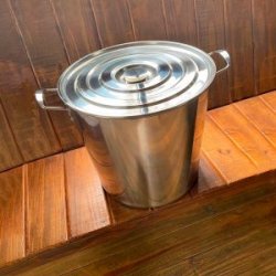 Olla 130 Litros Acero Inox.304  Sin Canilla - Pinar Bier