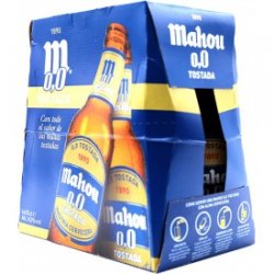 Cerveza Mahou 0,0 Tostada... - Bodegas Júcar