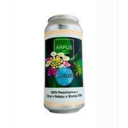 Ārpus Brewing Co. Ārpus X Celestial Beerworks QDH Peacharine X Citra X Rakau X Strata TIPA