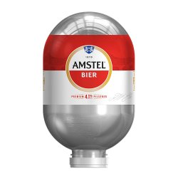 Amstel Beer Blade Keg 8 Litres - Aspris & Son
