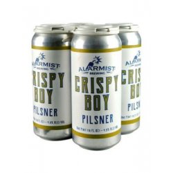 ALARMIST CRISPY BOY PILS 16oz 4PK CANS - Schaefer’s