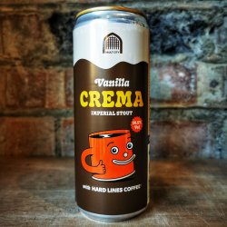 Vault City Vanilla Crema Coffee Stout 14.5% (330ml) - Caps and Taps