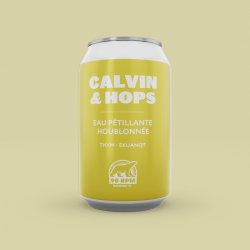 90 BPM Calvin & Hops - Eau pétillante houblonnée Thym Ekuanot - 90 BPM Brewing Co.