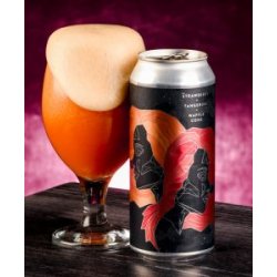 Mortalis Brewing  Gemini  Strawberry Tangerine Waffle Cone - Glasbanken