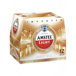 AMSTEL LIGHT 12oz 12PK BOTTLES - Schaefer’s