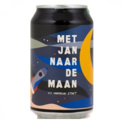 Brouwerij Eleven  Met Jan naar de Maan (Imperial Stout) - Bier Online