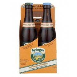 AYINGER OKTOBERFEST 11oz 4PK BOTTLES - Schaefer’s