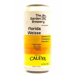 The Garden Brewery Florida Weisse Passion Fruit, Pineapple & Mandarin - Acedrinks