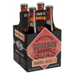 BOULEVARD BOURBON QUAD ALE 12oz 4PK BOTTLE - Schaefer’s