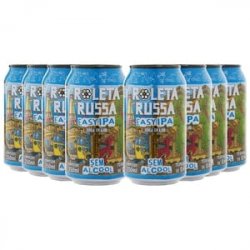 Pack 8 s Roleta Russa Easy IPA S Gluten e S Álcool 350ml - CervejaBox