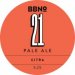 Brew By Numbers 21 Pale Ale Citra (Keg) 