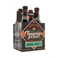 BOULEVARD TIRAMISU BARREL AGED COFFEE STOUT 12oz 4PK BOTTLES - Schaefer’s