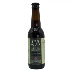 Cerveza LA Beer Ainsa British Brown  (12 botellas) - L’Abrevadero