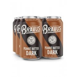 BRAVUS NON-ALCOHOLIC PEANUT BUTTER STOUT 12oz 6PK CANS - Schaefer’s