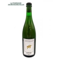 Cantillon Gueuze Bio Bouteille 75 cl - La Compagnie des Bonnes Bouteilles