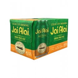 CIGAR CITY JAI ALAI IPA 12oz 6PK CANS - Schaefer’s