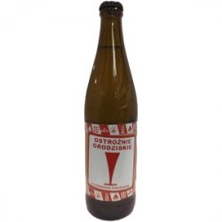 Browar Nieczajna Ostrożnie Grodziskie z Czerwoną Porzeczką Browar Nieczajna Ostrożnie Grodziskie z Czerwoną Porzeczką