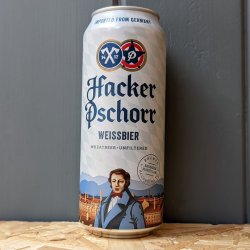 Hacker Pschorr  Weissbier 50cl Can - Dead Time Beers