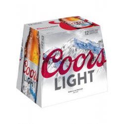 COORS LIGHT 12oz 12PK BOTTLES - Schaefer’s