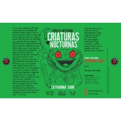 Criaturas Nocturnas Catharina Sour lata 473 ML - Birrava