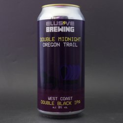 Elusive Brewing - Double Midnight Oregon Trail - 8% (440ml) - Ghost Whale