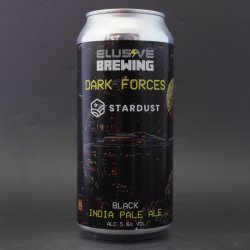 Elusive Brewing - Dark Forces - 5.6% (440ml) - Ghost Whale