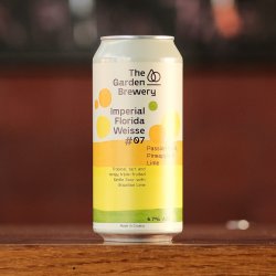 THE GARDEN IMPERIAL FLORIDA WEISSE #7 PASSION FRUIT, PINEAPPLE, LIME (LATA) - Cebada Malteada