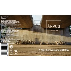 Ārpus 7 Year Anniversary QDH IPA - Ārpus Brewing