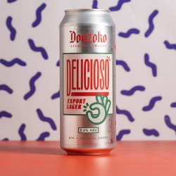 Donzoko  Delicioso Lager  5.6% 440ml Cn - All Good Beer