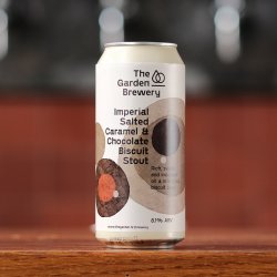 THE GARDEN IMPERIAL SALTED CARAMEL STOUT (LATA) - Cebada Malteada