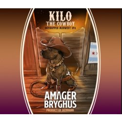 Amager Kilo The Cowboy Dryhopped Midwest IPA  Untappd  3,6  - Fish & Beer