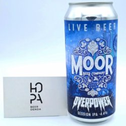 MOOR Overpower Lata 44cl - Hopa Beer Denda