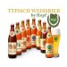 Typisch Hopf - Miesbacher Bierpaket mit original Weißbierglas Typisch Hopf - Miesbacher Bierpaket mit original Weißbierglas