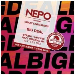 Nepo Brewing Big Deal - Crazy Lines Series