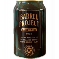 Brouwerij Kees Kees Barrel Poject 2025 Barley Wine Craigellachie 330ml - Bierwinkelier