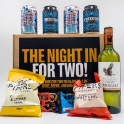 The Night in for Two  Beer and Wine Gift Hamper - Two Thirds Beer Co