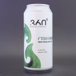 360 Degree Brewing Company - Fish Hook - 6% (440ml) - Ghost Whale