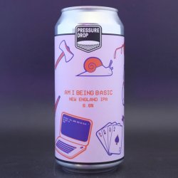 Pressure Drop - Am I Being Basic - 6.8% (440ml) - Ghost Whale