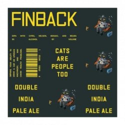 Finback Brewery Cats Are People Too