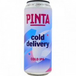 PINTA – Cold Delivery - Rebel Beer Cans