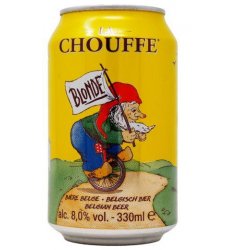 Duvel Moortgat La Chouffe, Blonde, 330ml Can - The Fine Wine Company