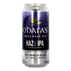 O'Hara's Hazy IPA 6.8% Vol. 24 x 44cl Dose Irland - Pepillo