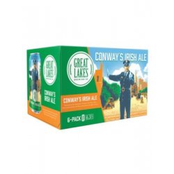 GREAT LAKES CONWAYS IRISH ALE 12oz 6PK CANS - Schaefer’s