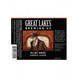 GREAT LAKES ELIOT NESS AMBER LAGER 12oz 6PK CAN - Schaefer’s